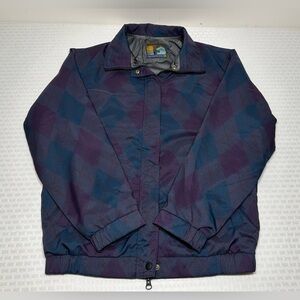 VTG Forrester’s Men's S Gore-Tex Argyle Jacket Full Zip | Waterproof Golf Hike